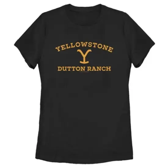 Women's Yellowstone Large Dutton Ranch Brand T-Shirt image {4}