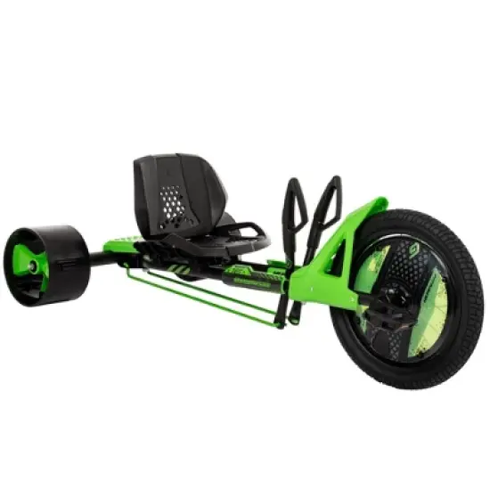 Huffy 16" Green Machine Drift Trike - Adjustable Seat Age 5+ - Green image {18}