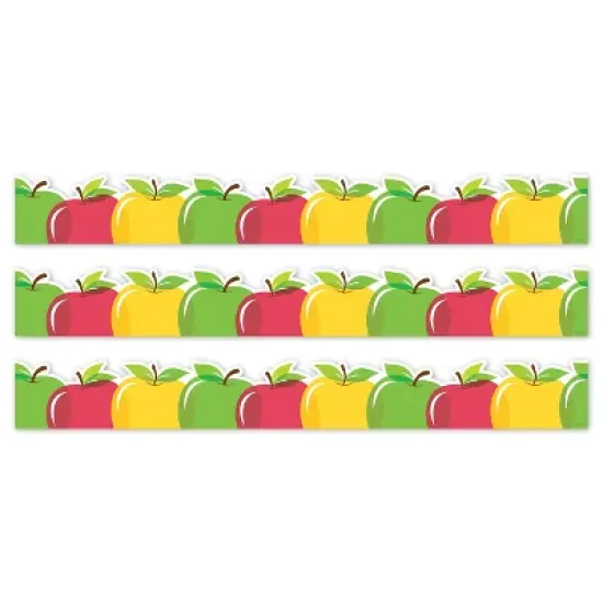 Creative Teaching Press&reg; Apple Time Apples EZ Border, Bulletin Board Border, 48 Feet Per Pack, 3 Packs image {3}