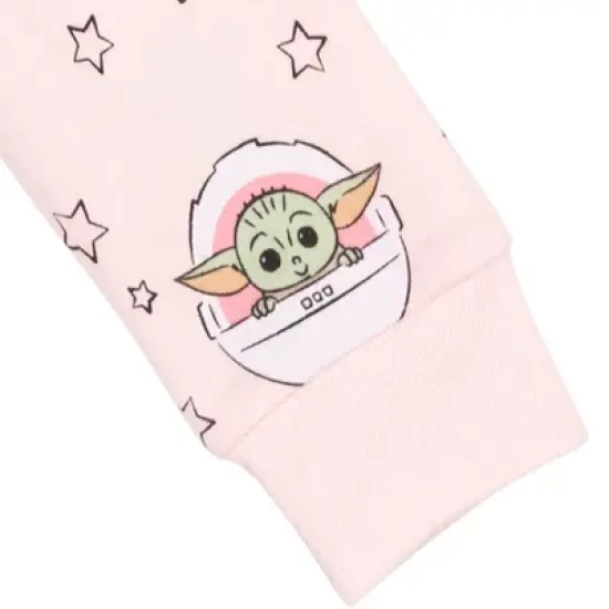 Star Wars The Mandalorian Baby Yoda Sweatshirt Pink  image {3}