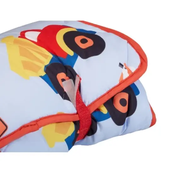 EVERYDAY KIDS Toddler Nap Mat &ndash;Under Construction&ndash; Soft Microfiber, Rollup with Handle & Pillow, for Preschool, Daycare, or Travel -Ages 2-6 years image {6}