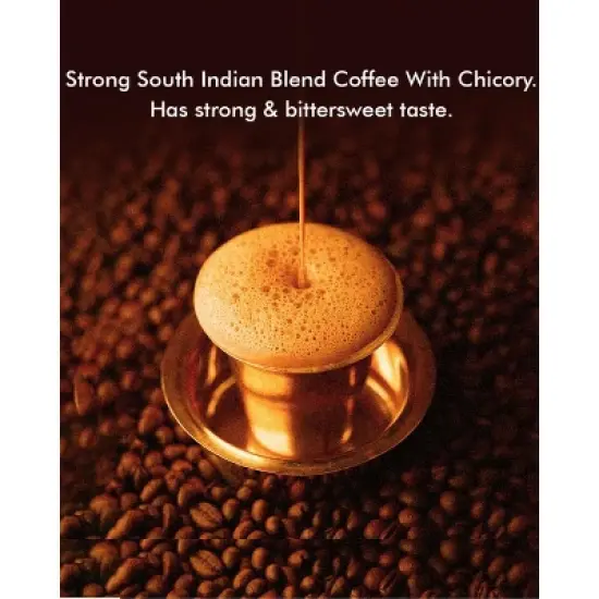 Cothas Traditional Royal Blend Instant Coffee Powder - Pack of 6 ,  Each Bottle 45g = 4lbs [ Coffee : 100% ] image {4}