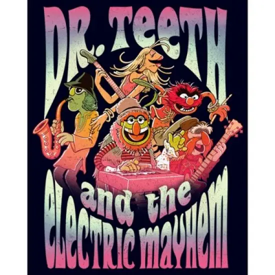 Men's The Muppets Dr. Teeth and The Electric Mayhem T-Shirt image {1}