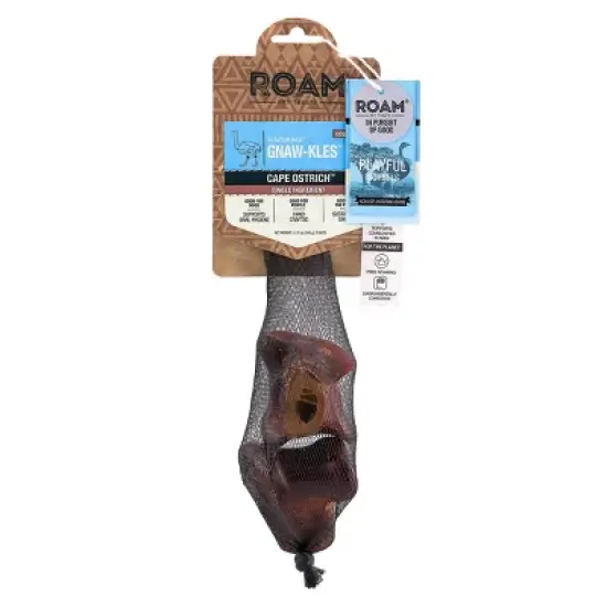 ROAM Original Flavor Long Lasting Knuckles Bone Dog Treats - 12oz image {4}