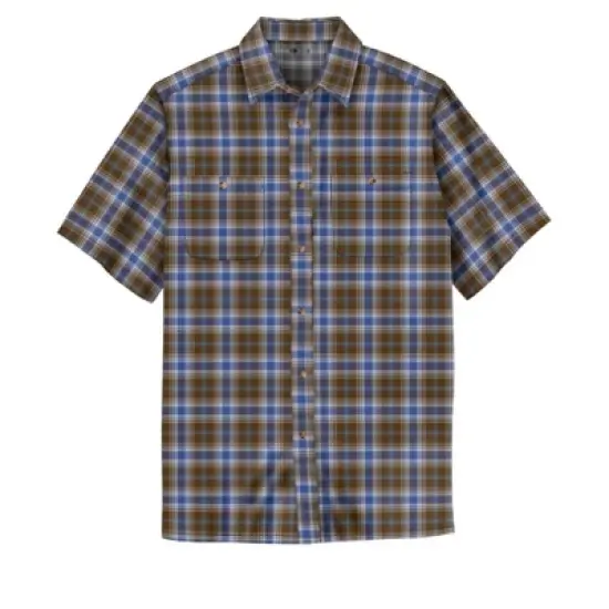 KingSize Men's Big & Tall Short-Sleeve Plaid Sport Shirt image {17}