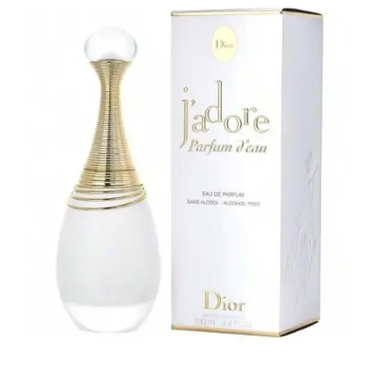Jadore Parfum D'Eau By Christian Dior  Women Eau De Parfum Spray 3.4 Oz (Alcohol Free) 2022  3.4 Oz Fragrance image {1}