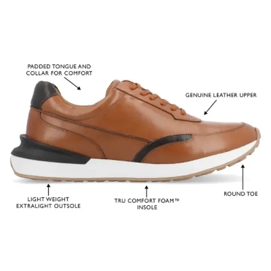 Thomas & Vine Lowe Casual Leather Sneaker image {7}