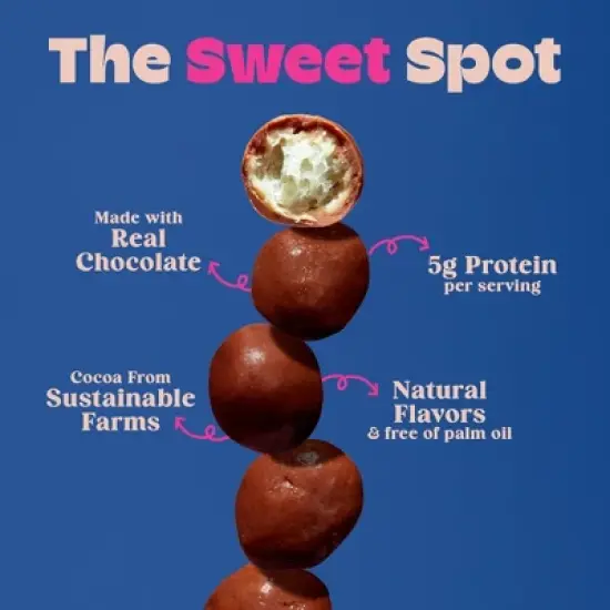 Tandy Chocolate Protein NomNoms - Salted Caramel Crunch - 4.2oz image {4}