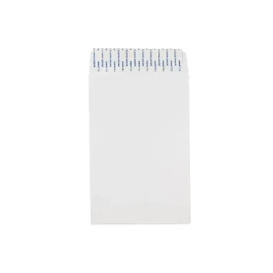 JAM Paper 6 x 9 Open End Catalog Envelopes with Peel and Seal Closure White 356828777B image {1}