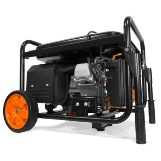 WEN GN6000 6000W RV-Ready Portable Generator with Wheel Kit image {1}