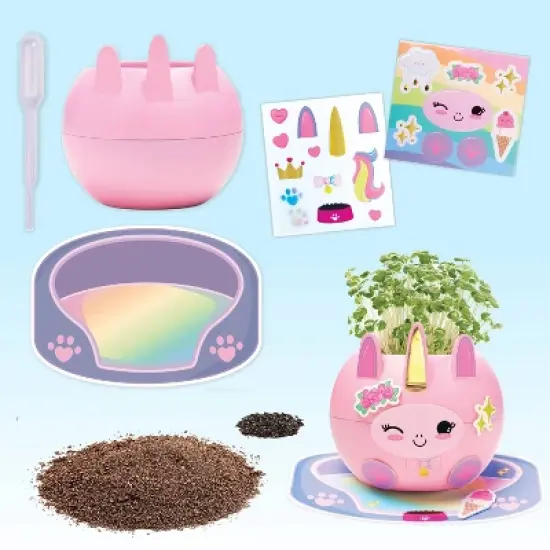 Creativity for Kids 2pk Plant a Pet Unicorn & Bunny Garden Art Kit image {1}