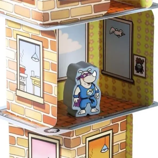 HABA Rhino Hero A Heroic Stacking Card Game for Ages 5 and Up - Triple Award Winner image {9}