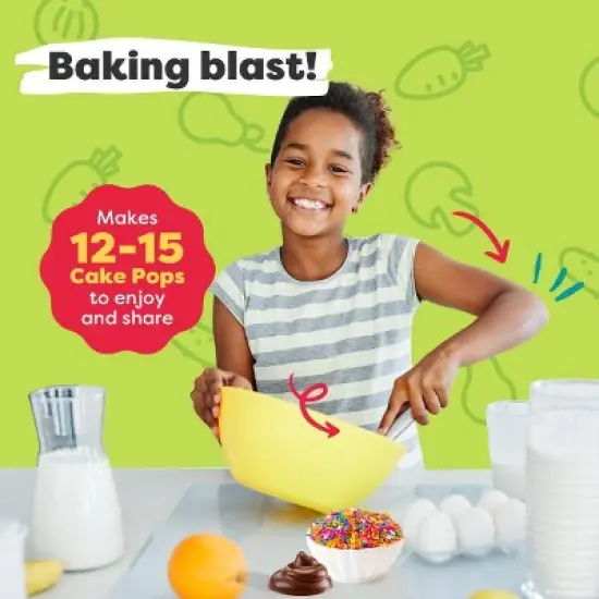 BAKETIVITY Cake Pop Sticks Baking Kit | Cake Pop Kit For Kids | DIY Beginner Cake Pop Supplies | Cake Pops Decorating Kit &ndash; Kids Cake Pop Baking Kit image {3}