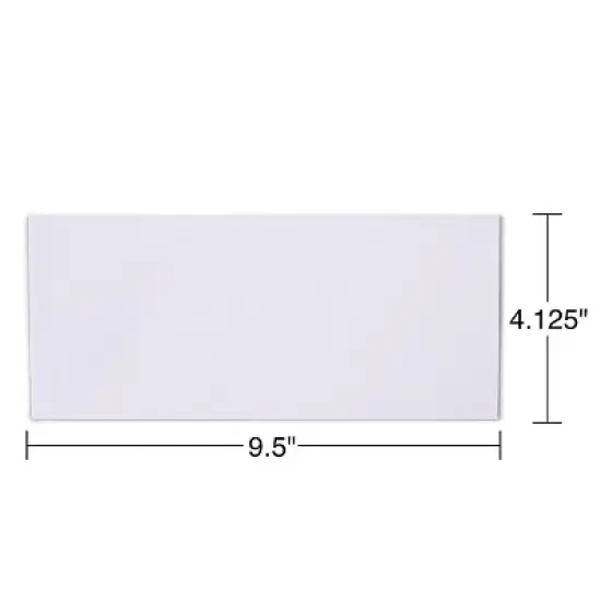 Staples Easy Close #10 Security-Tint Envelopes 100/Box (394057/19037) 50308 image {2}