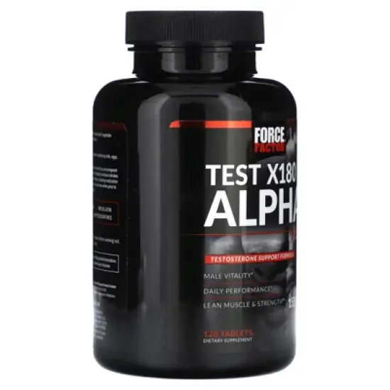 Force Factor Test X180 Alpha&reg; V2, 120 Tablets image {3}