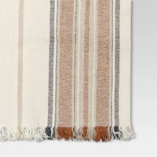 Cotton Striped Table Runner - Threshold&trade; image {2}