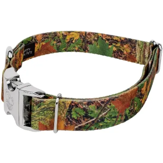 Country Brook Petz Premium Southern Forest Camo Dog Collar image {1}