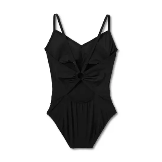 Women's UPF 50 Ring Back One Piece Swimsuit - Aqua Green&reg; image {5}