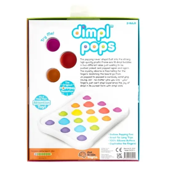 Fat Brain Toys Dimpl Pops Toy image {2}