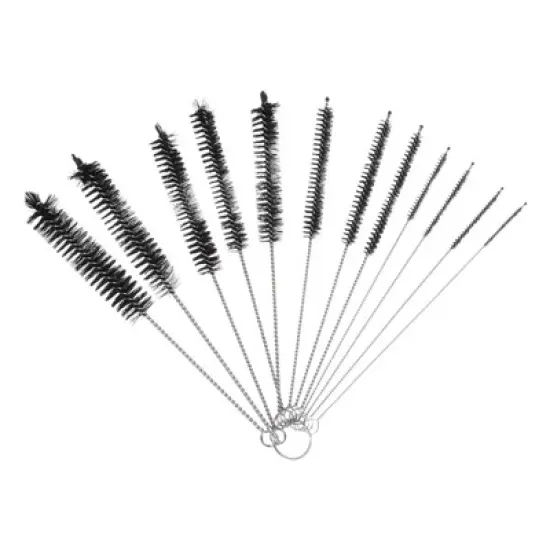 Unique Bargains Stainless Steel Flexible Durable Reusable Tube Cleaner 12Pcs image {6}