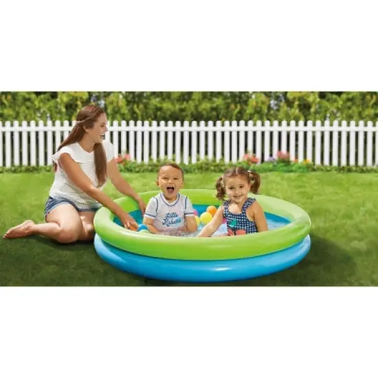 Kidoozie B-Active Jumbo Splash n Play Ball Pit, 50" Pool, 100 Balls, Suitable for Ages 2 Years and Up image {3}