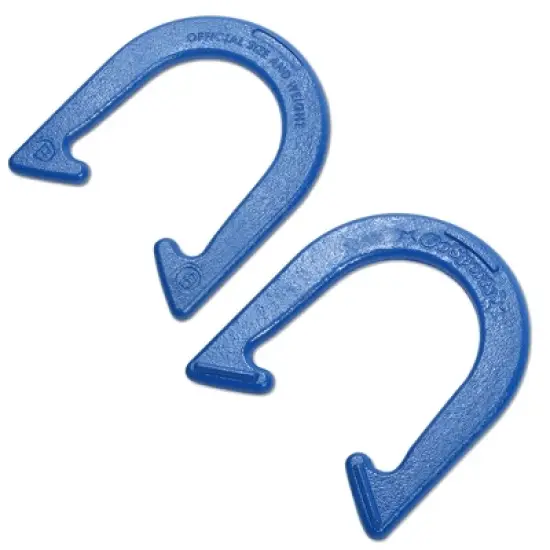 GoSports Steel Horseshoes Game Set - Includes 4 Horseshoes, 2 Stakes and Carrying Case image {2}