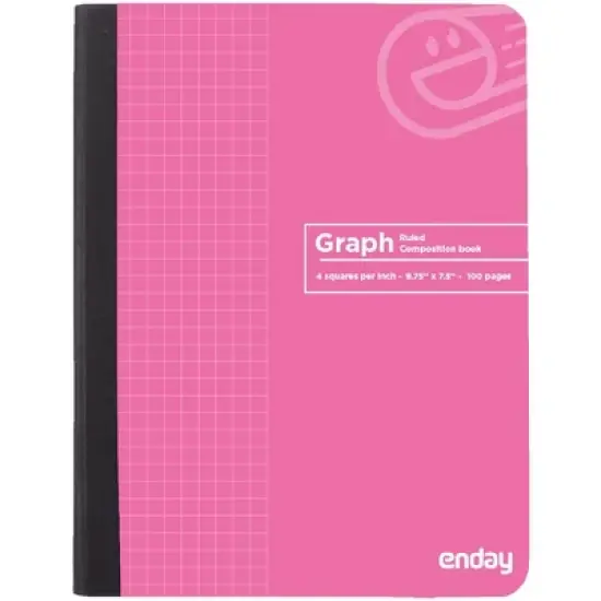Enday Quad-Ruled Composition Notebook - 100 Sheets image {6}