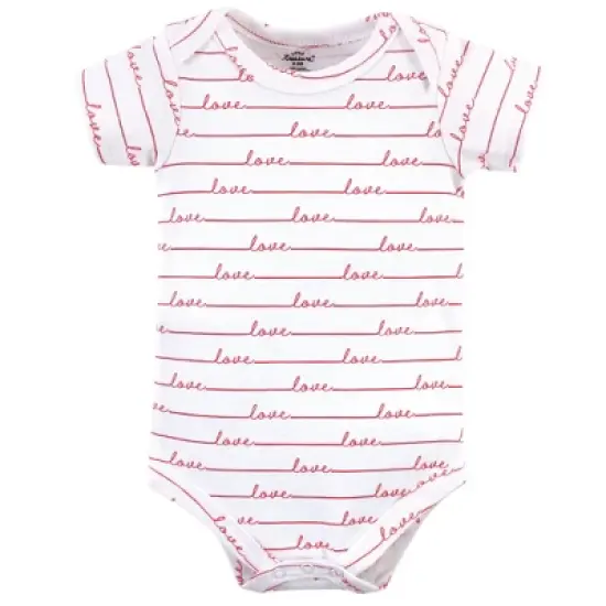 Little Treasure Cotton Bodysuits 5pk, Love Always Wins image {2}