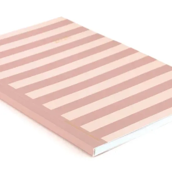 Sugar Paper Essentials 2026 7.313"x5" Small Horizontal Pink/Rose Stripe image {2}