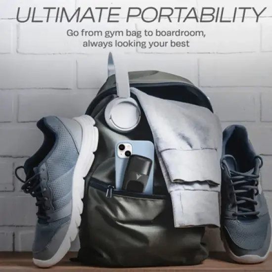 HUMMINGBIRD&trade; MK1 Compact Trimmer &ndash; Portable Electric Beard & Body Hair Trimmer for Men, USB-C Rechargeable, Face & Body Groomer, Travel Shaver image {1}