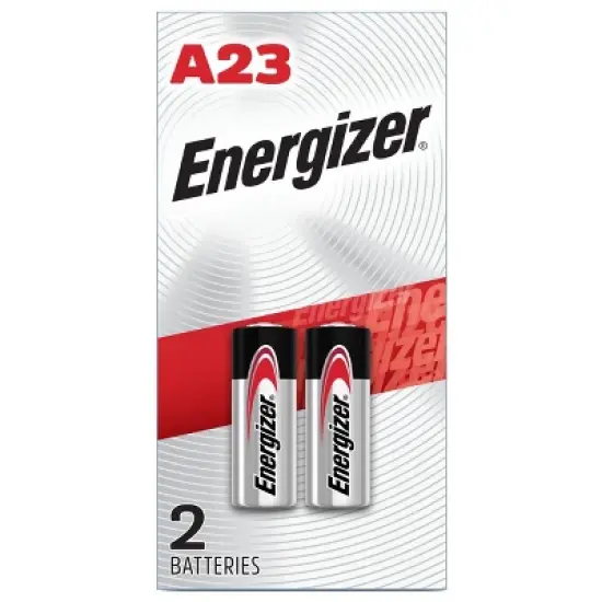 Energizer A23 Batteries 2pk - Alkaline Battery: 12V, Household Power Cell image {6}