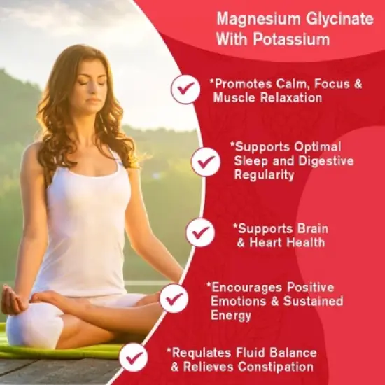 GPGP GreenPeople Magnesium Glycinate Gummies 400mg - with Calcium, Potassium, Vitamin D for Immune Health - 60 Ct (Raspberry) image {3}