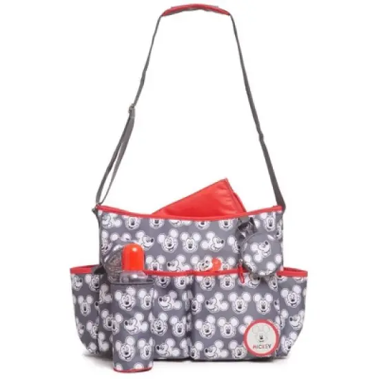 Disney Mickey Toss Print Satchel image {2}
