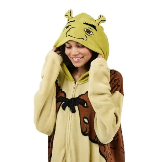Shrek Men's Hooded Kigurumi Onesie Costume image {6}