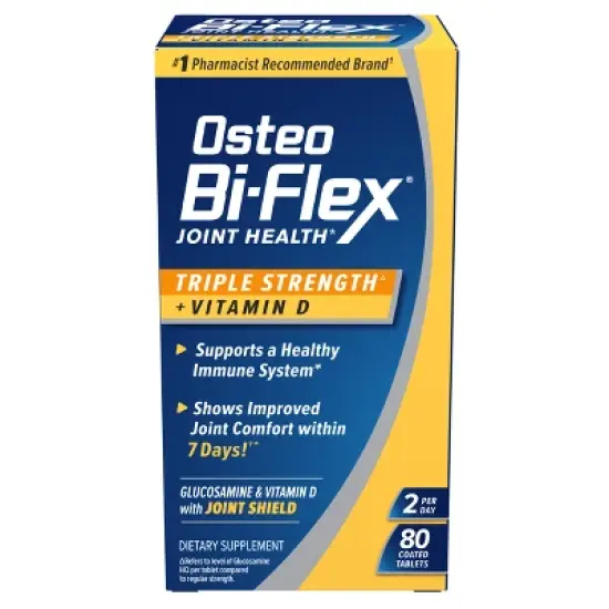 Osteo Bi-Flex Triple Strength & Vitamin D Joint Health Tablets - 80ct image {11}