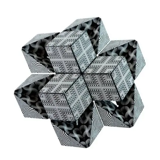 Shashibo Black and White Fidget and Sensory Toy image {8}