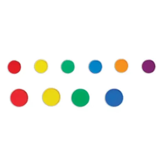 Edx Education Transparent Counters, Mini Jar, Set of 500 image {1}