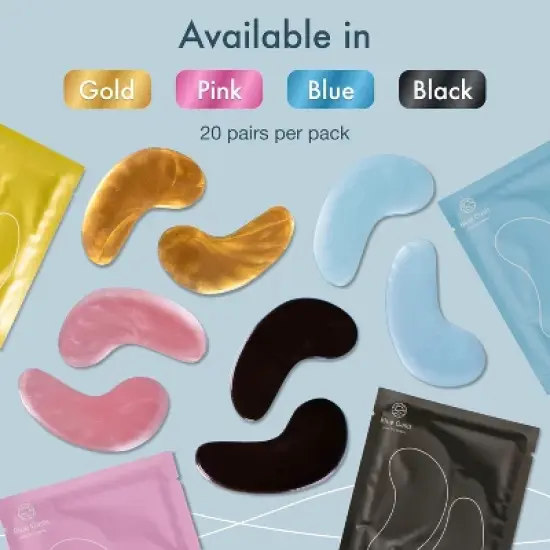 Under Eye Patches for Puffy Eyes and Dark Circles &ndash; Under Eye Masks Patch for Puffiness, 20 Pairs Brightening Under Eye Mask Patches for Puffy Eyes image {6}