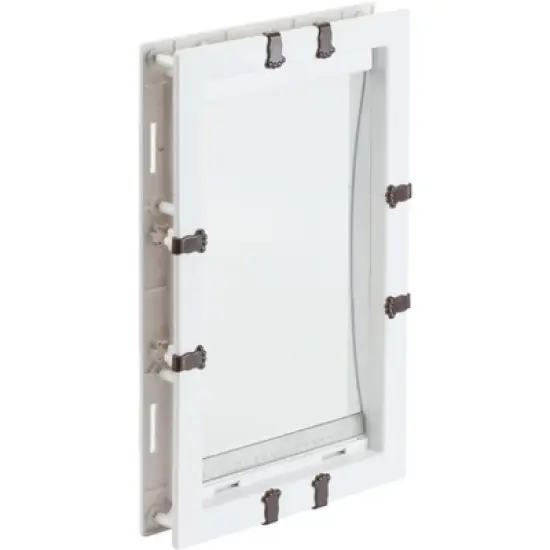 PawsMark Plastic Pet Door with Soft Window Flap for Interior or Exterior image {7}