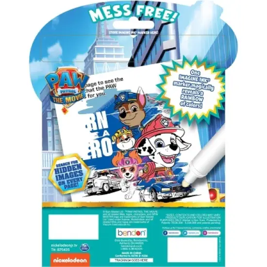 PAW Patrol Imagine Ink Coloring Book image {1}