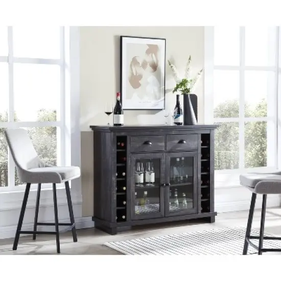 Home Source Jill Zarin Bar Cabinet Server Sideboard image {2}