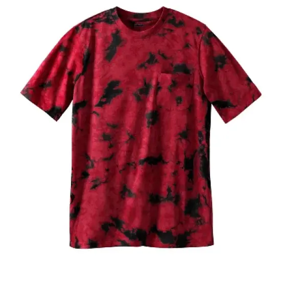 KingSize Men's Big & Tall Shrink-Less&trade; Lightweight Longer-Length Crewneck Pocket T-Shirt image {17}