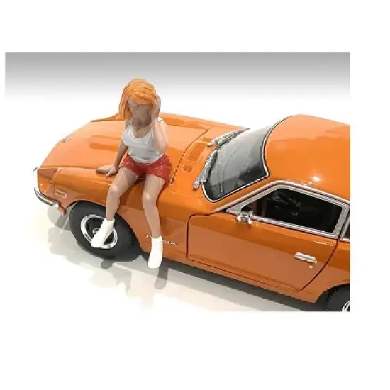 "Car Meet 2" Figurine V for 1/24 Scale Models by American Diorama image {1}