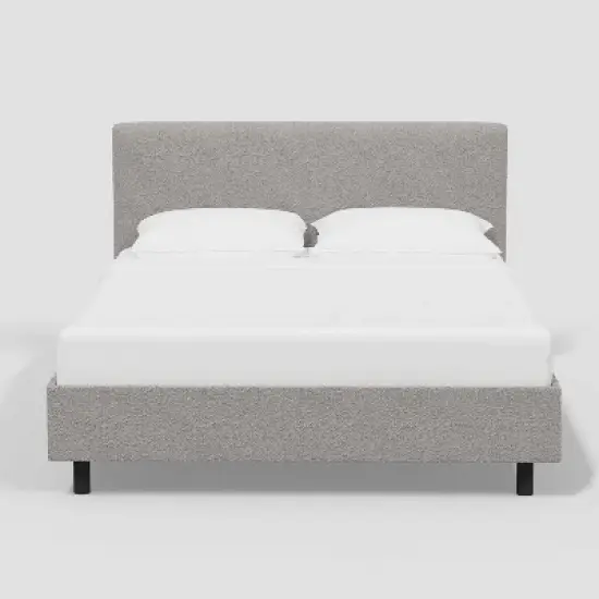 Olivia Platform Bed in Boucle - Threshold&trade; image {1}