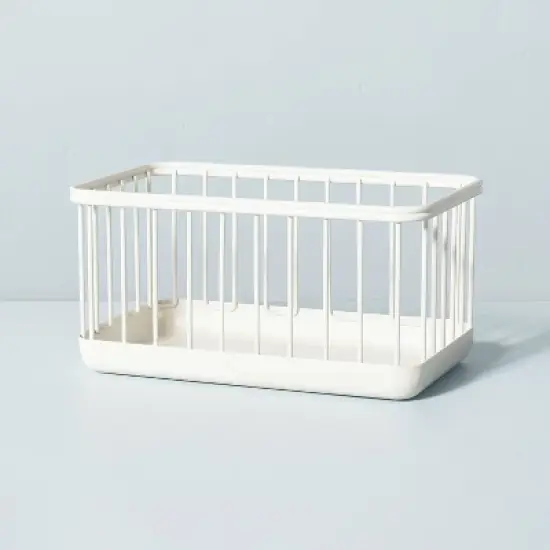 Wire Storage Basket Sour Cream - Hearth & Hand3 with Magnolia image {5}