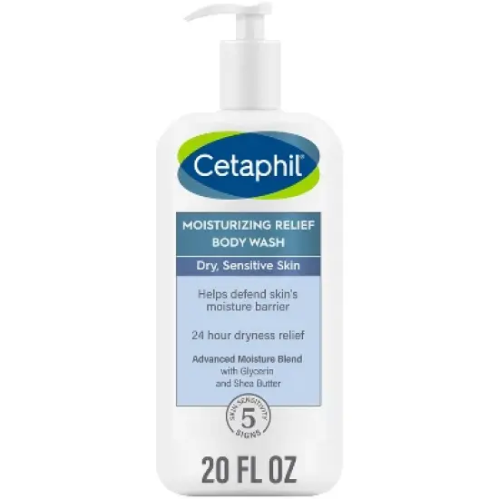 Cetaphil Moisturizing Relief Therapeutic Body Wash - 20 fl oz image {6}