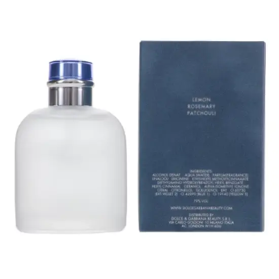 Dolce & Gabbana Light Blue Eau de Toilette for Men 4.2 oz image {1}