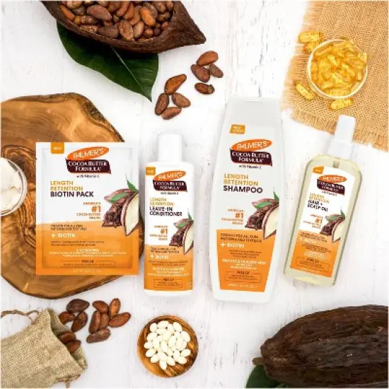 Palmer's Cocoa Butter Formula Biotin Hair Treatment Pack - 2.1oz image {5}