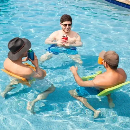 TRC Recreation Super Soft Foam Deluxe Saddle Swimming Pool Seat Float image {3}
