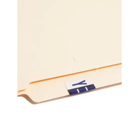 Smead A-Z Color-Coded Bar-Style End Tab Labels Letter Y Violet 500/Roll 67095 image {2}